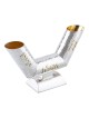 Bier Judaica Sterling Silver 'Keren Hashefa' (Horn of Plenty) Hammered